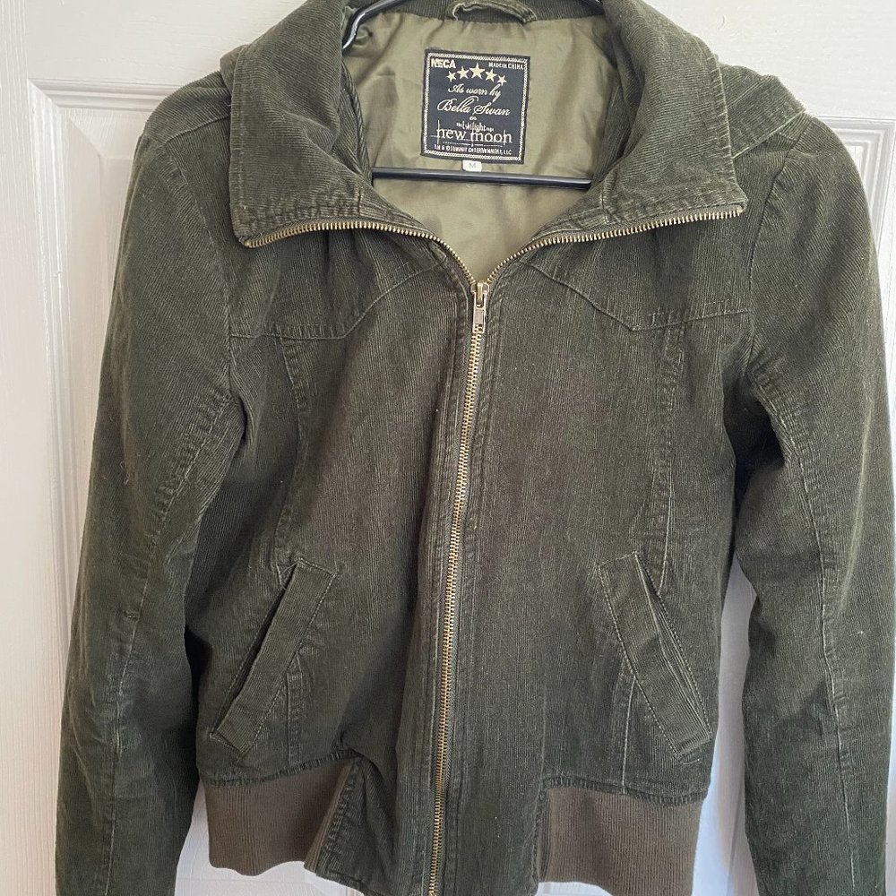 Hot Topic Neca Twilight New Moon Corduroy Hooded Jacket M